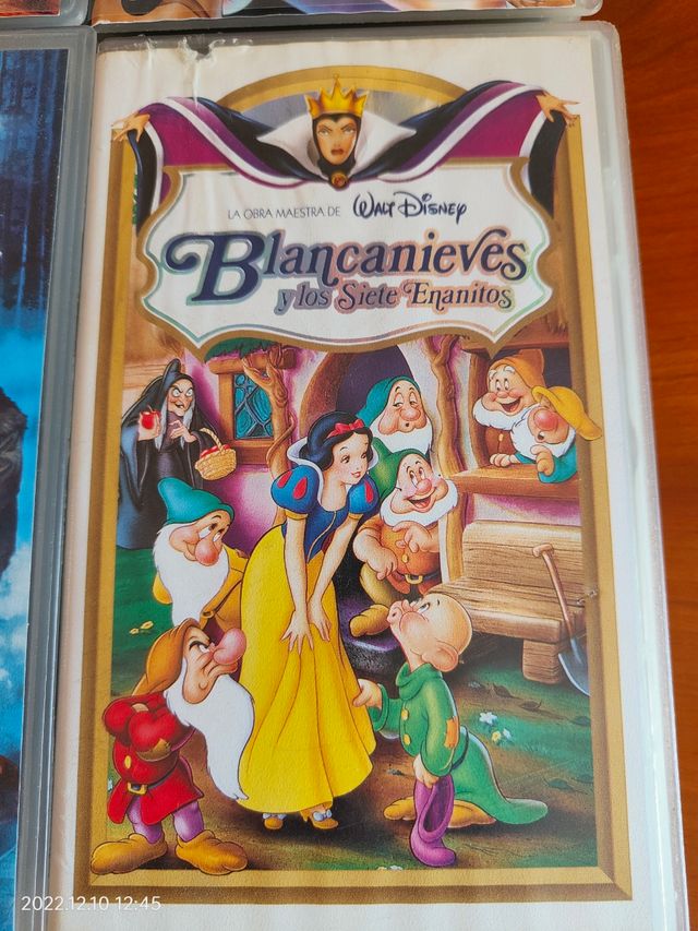 Conjunto de 6 películas Disney