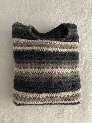 Sueter de listas jersey de punto talla S/M 40