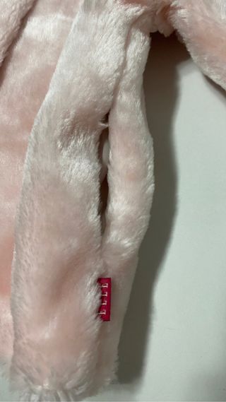 Abrigo rosita para bebé 1 año. 