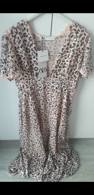 Maxi vestido Zara Talla S nuevo con etiqueta