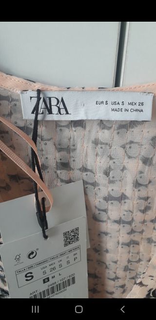Maxi vestido Zara Talla S nuevo con etiqueta