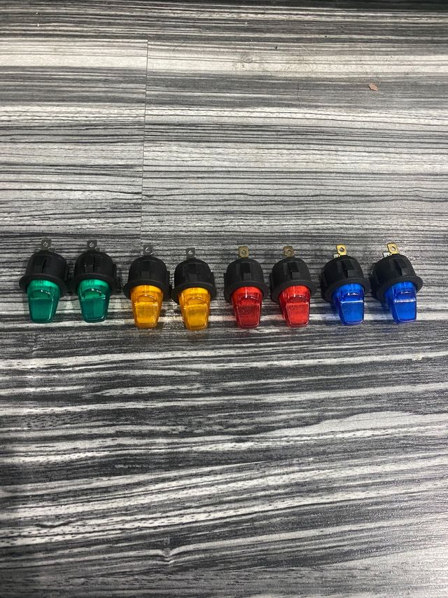 Set de 8 interruptores racing cockpit