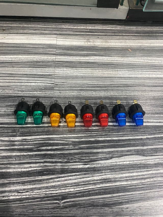 Set de 8 interruptores racing cockpit