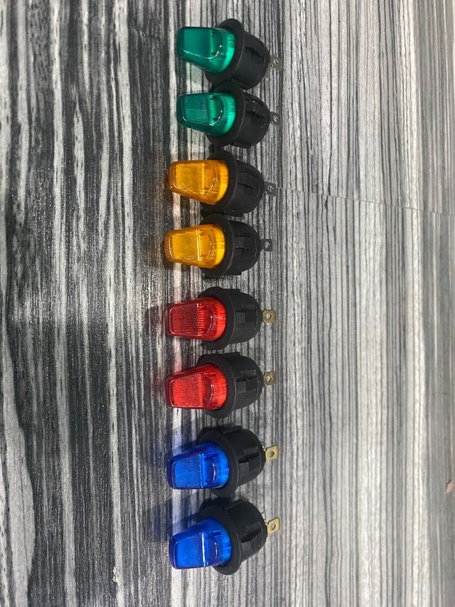 Set de 8 interruptores racing cockpit