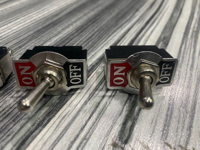 6 interruptores racing tipo aviación