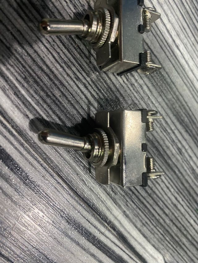 5 interruptores racing tipo aviación