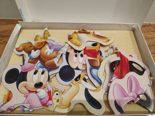 Lote 3 juegos de puzzles infantiles