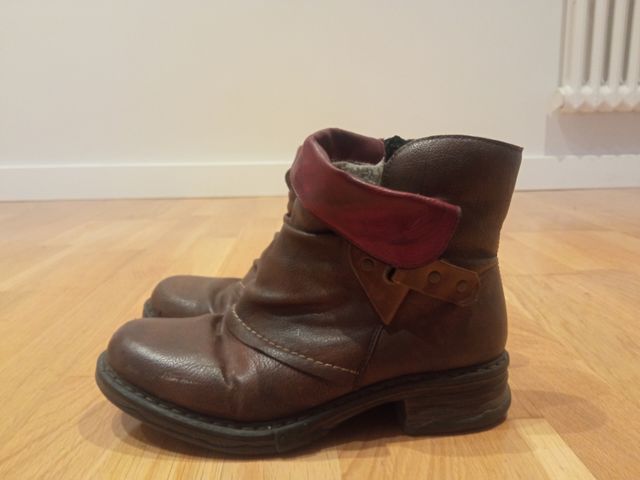 Botines marrones talla 37