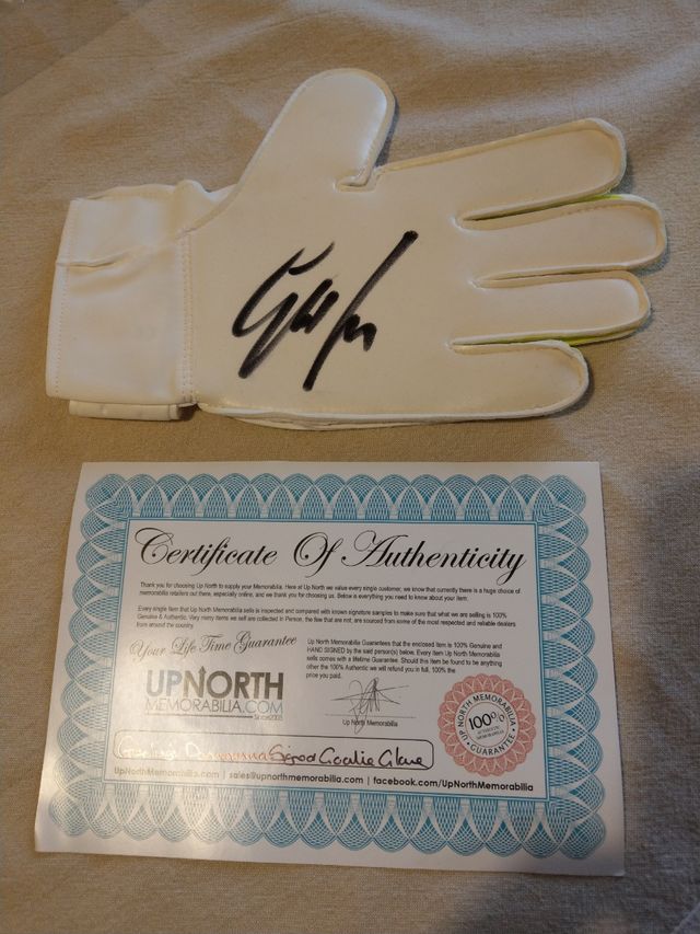 Guanto Autografato Donnarumma