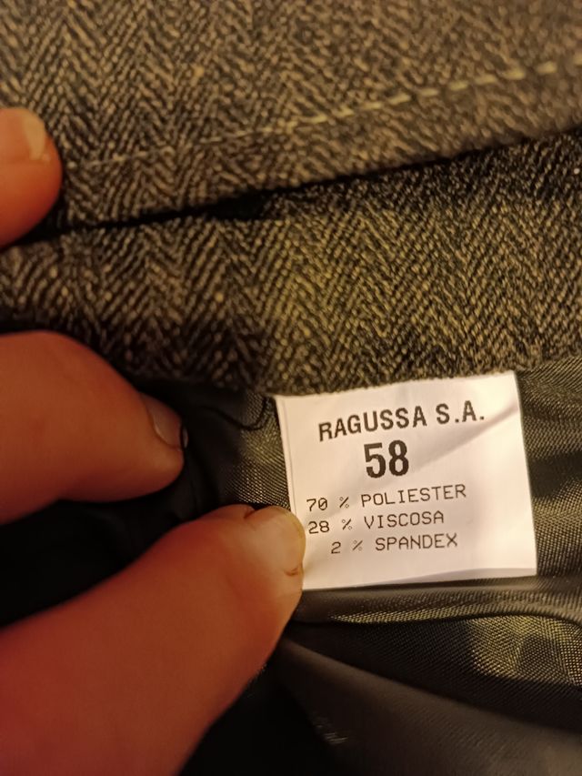 Traje chaqueta y falda talla 58