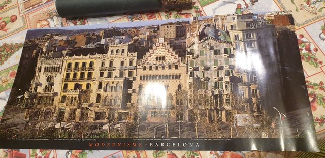 Lámina Modernisme Barcelona