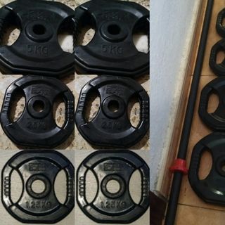 PESAS DISCOS BODYPUMP CAUCHO ASAS 25MM