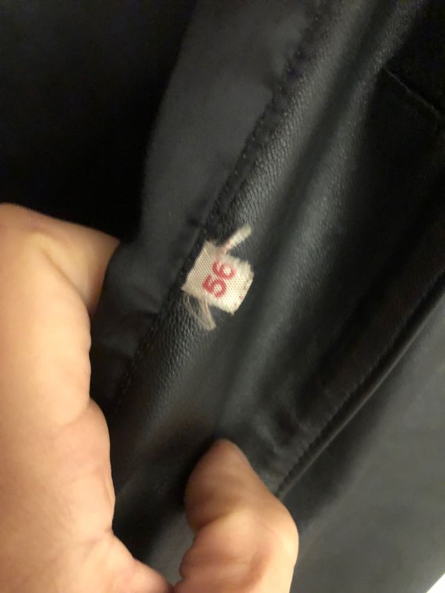 Chaquetón de piel 3/4