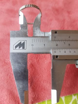 Muy antiguo anillo plata 925 hecho mano tipo soga