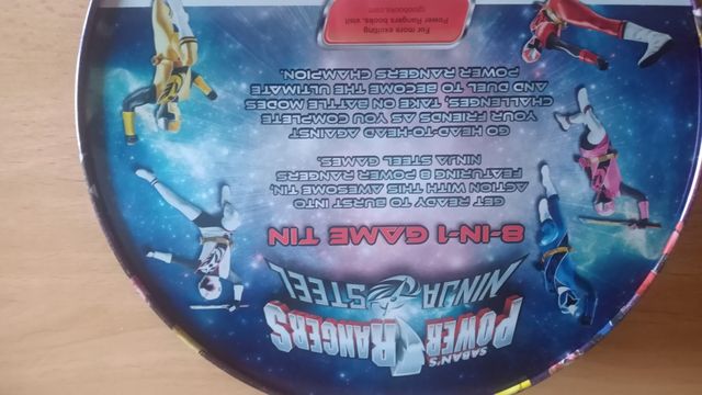 Juegos 8 en 1. Power Rangers Ninja Steel.