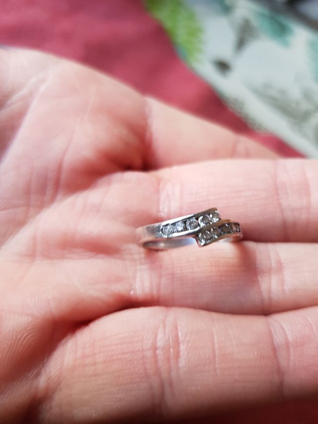 Antiguo anillo plata 925 con piedras,artesano