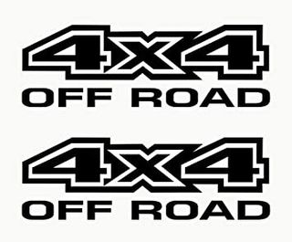 Pegatinas 4x4