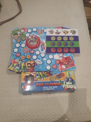juego superzings  race to rescue