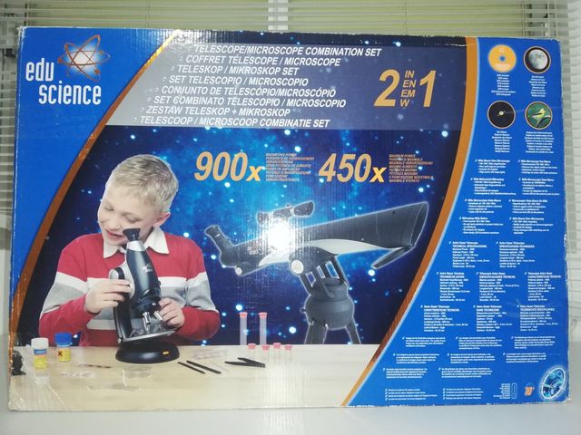 Telescopio microscopio