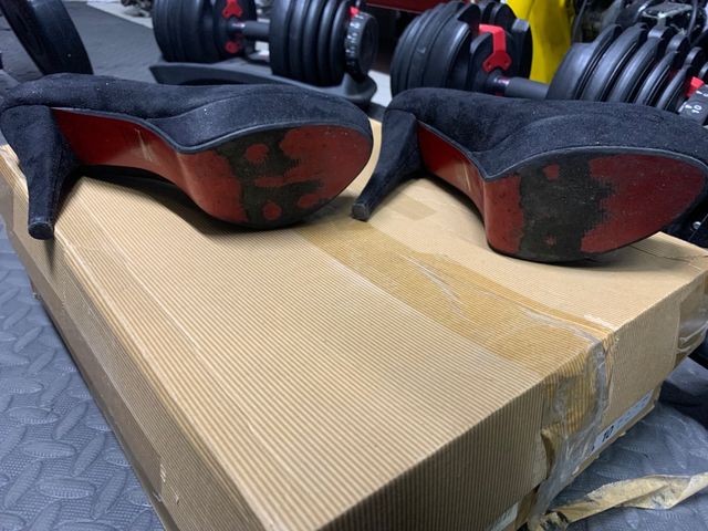 scarpe con tacco n.40