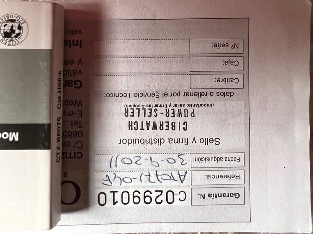 Citizen Eco Drive + G-SHOCK