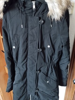 parka negra