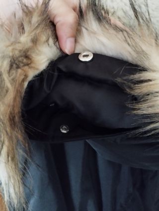 parka negra
