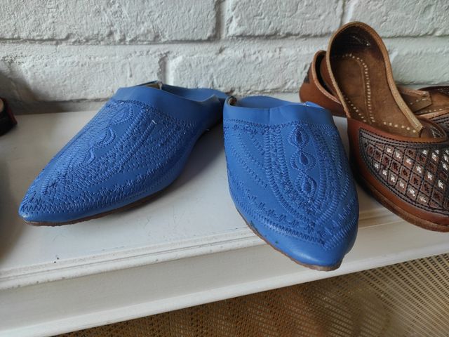 SANDALIAS, BABUCHAS originales INDIA, MARRUECOS