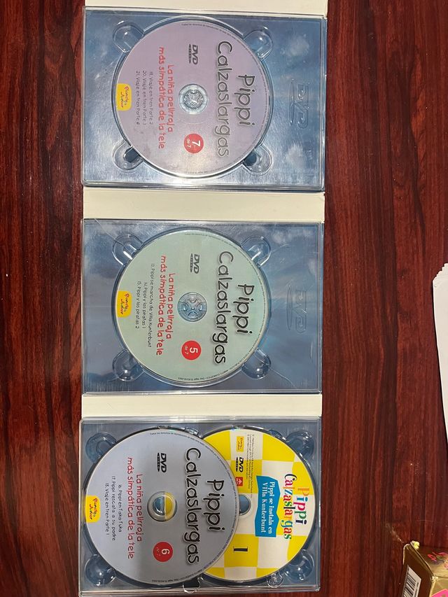 Pippi Calzaslargas serie completa 7 DVD