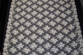 Encaje pedrería novia strass color blanco