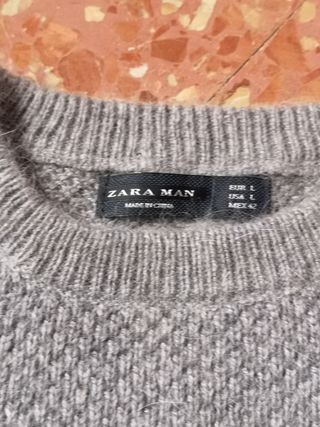 Jersey de Zara, talla L. Hombre. 