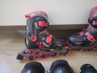 Patines línea Oxelo y protecciones 32-34