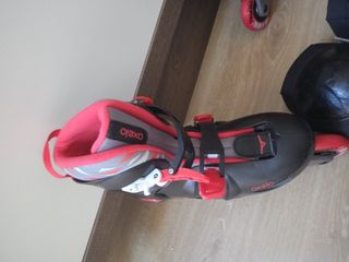 Patines línea Oxelo y protecciones 32-34