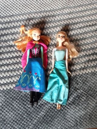 muñecas Anna y Elsa Frozen 