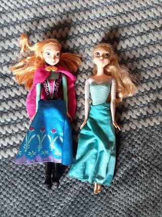 muñecas Anna y Elsa Frozen 