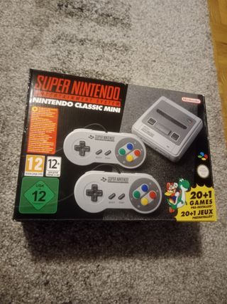 super Nintendo clasic mini