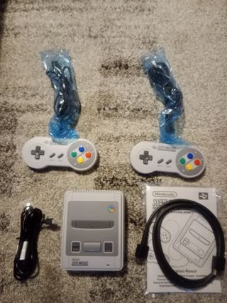super Nintendo clasic mini