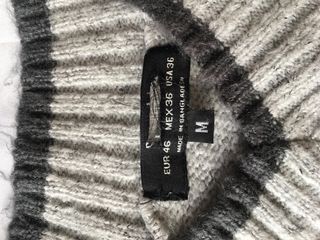 Jersey talla M gris 100% algodón