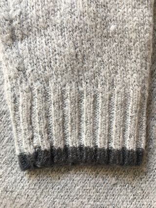 Jersey talla M gris 100% algodón