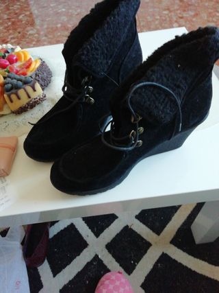 botines señora negros por estrenar