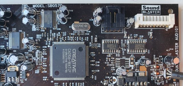 Tarjeta de Sonido Sound Blaster Audigy SE SB0570