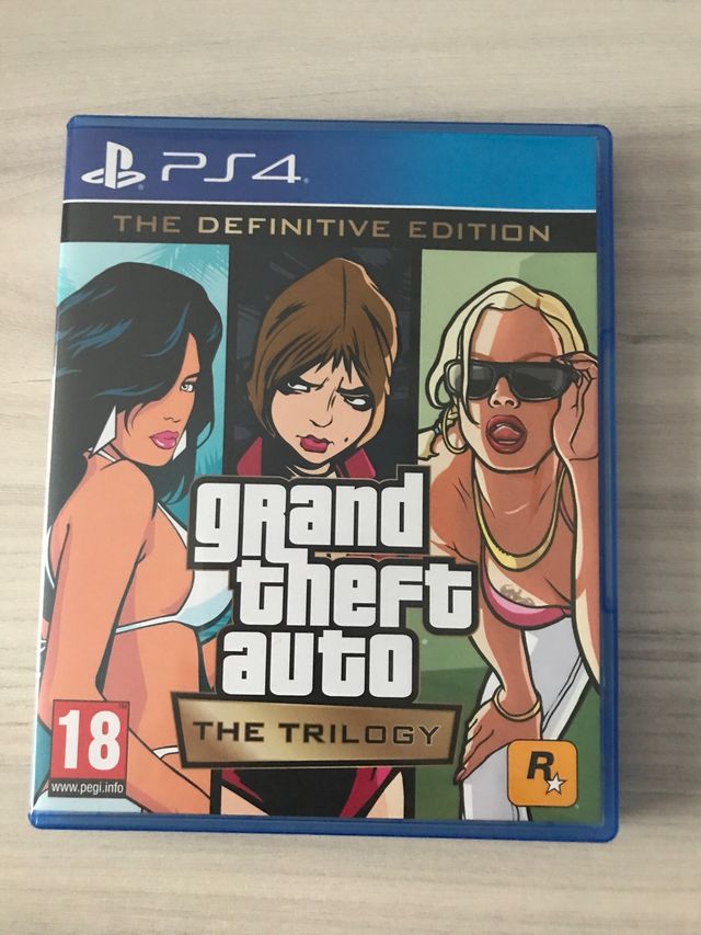 Grand theft auto the trilogy ps4