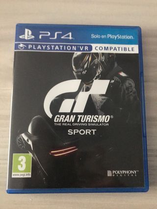 Gran turismo sport ps4