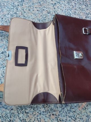 Maletín cuero vintage 