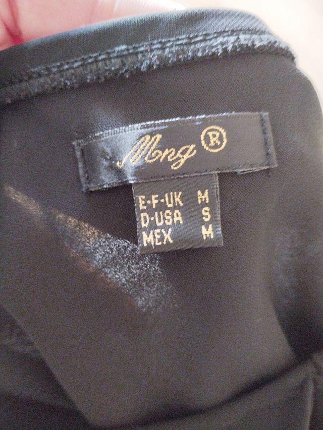 falda tul fiesta negro.