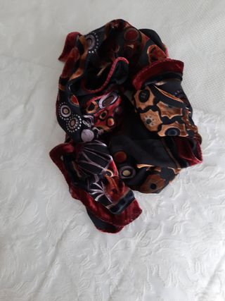 OFERTON!!! FULARD SEDA Y TERCIOPELO