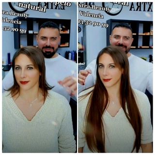 Extensiones y postizos de pelo natural. {Valencia}