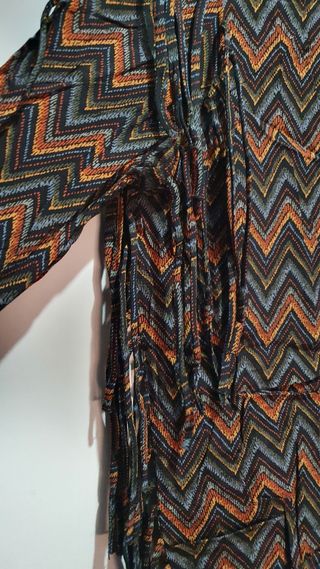 Blusa Zara con flecos