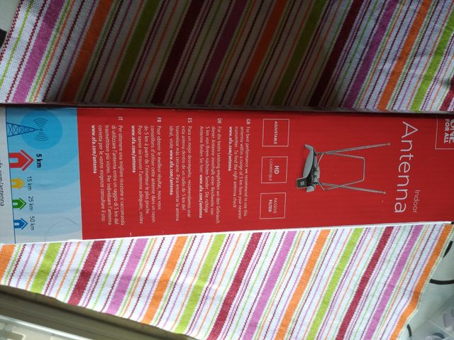 Antena de televisor/portátil 