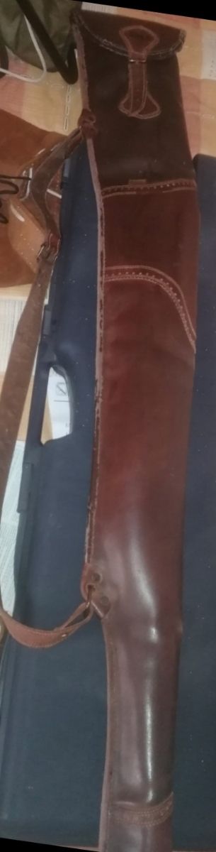 funda de piel para escopeta